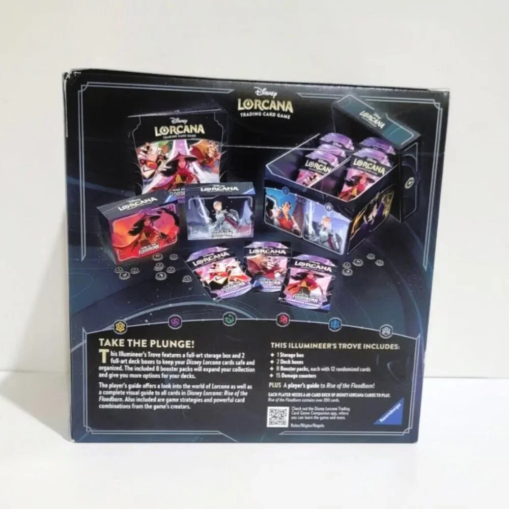 DISNEY LORCANA Rise Of The Floodborn Illumineers Trove FACTORY SEALED - NEW